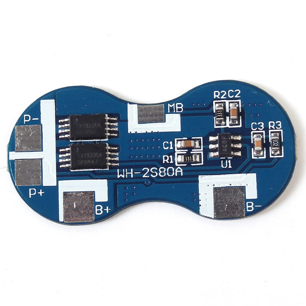 3pcs 2S Li-ion 18650 Lithium Battery Charger Protection Board 7.4V Overcurrent Overcharge Overdischarge Protection - Image 2