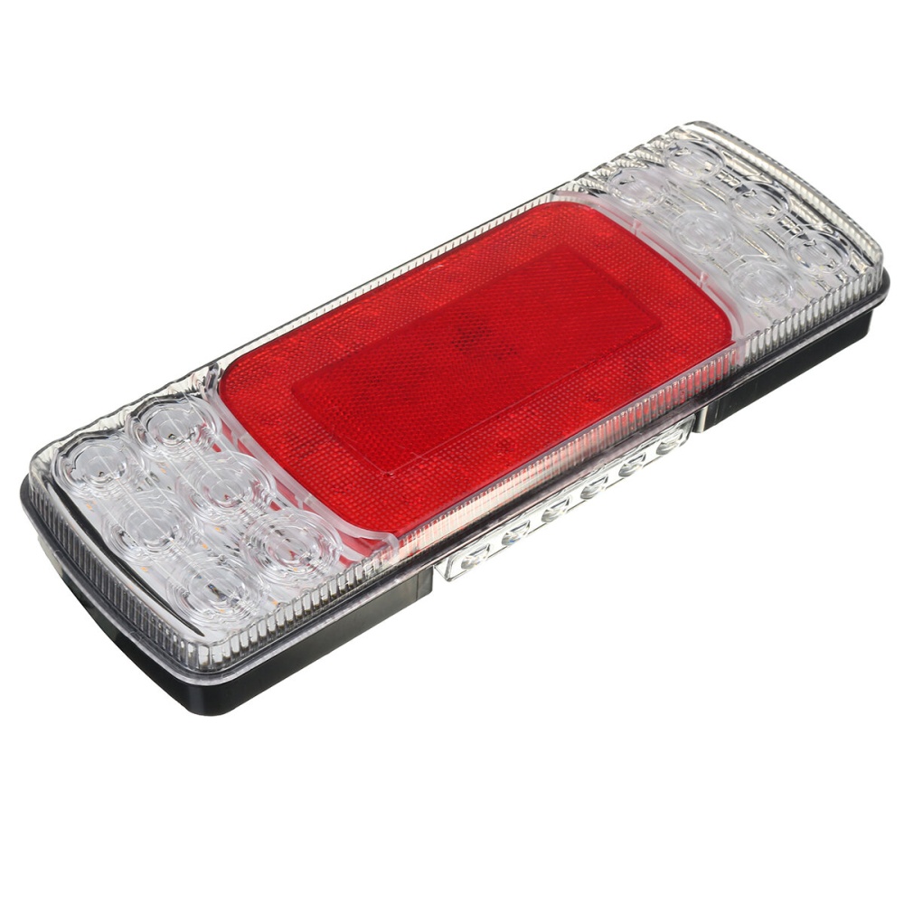 LED Rear Left Tail Stop Brake Light Turn Signal Indicator 12V-24V For Van Truck Lorry - Image 2