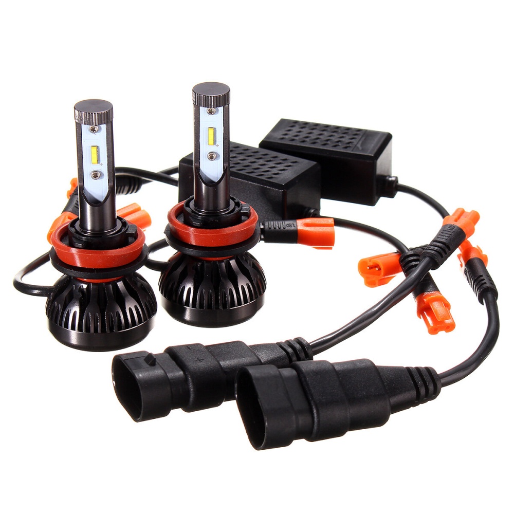 12-30V 9005/9006 Bulbs 6000K White Headlight Fog Lights IP67 2.4A - 9006