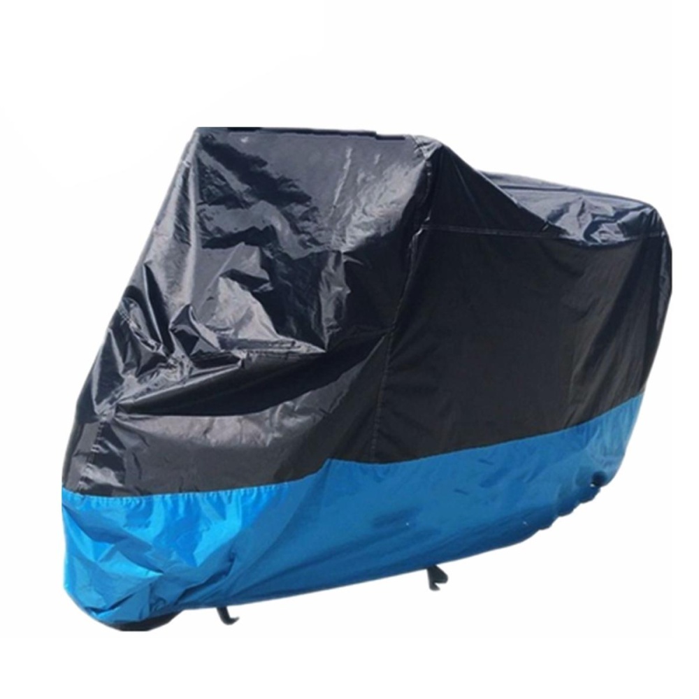 Motorcycle Waterproof Cover Scooter Rain Dust Cover Blue Black M-XL - 2XL