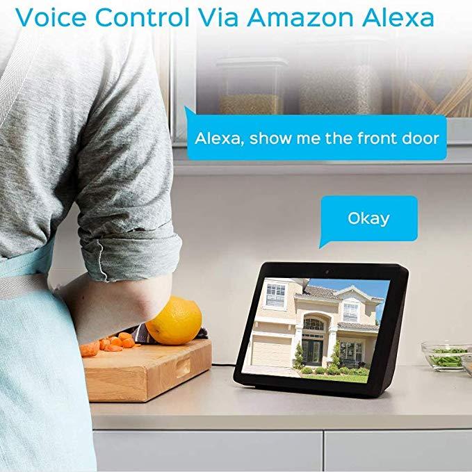 GUUDGO Wireless Solar Rechargeable Battery Powered Security IP Camera with Solar Panel, 1080p HD Waterproof Outdoor Home Surveillance with Motional D - Image 2