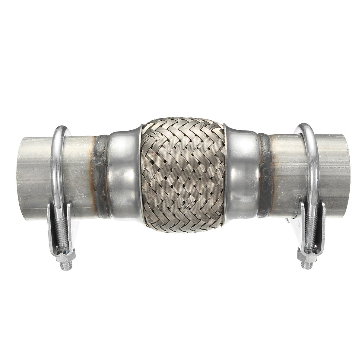 2 Inch x 8 Inch Car Tools Exhaust Clamp On Flexi Tube Joint Flexible Pipe Repairtools - Image 2