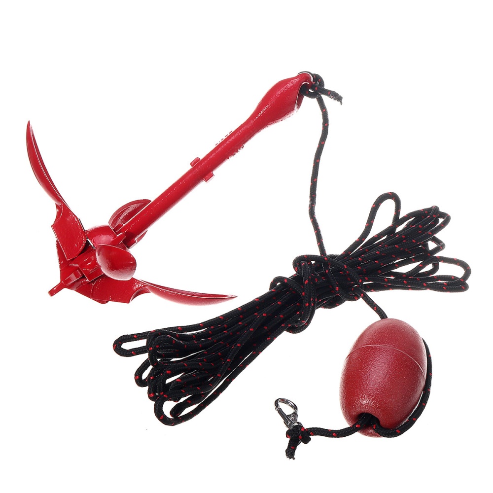 Folding 1.5kg Anchor Buoy Kit for Canoe Kayak Boat Sailboat Fishing Jet Ski - Image 2