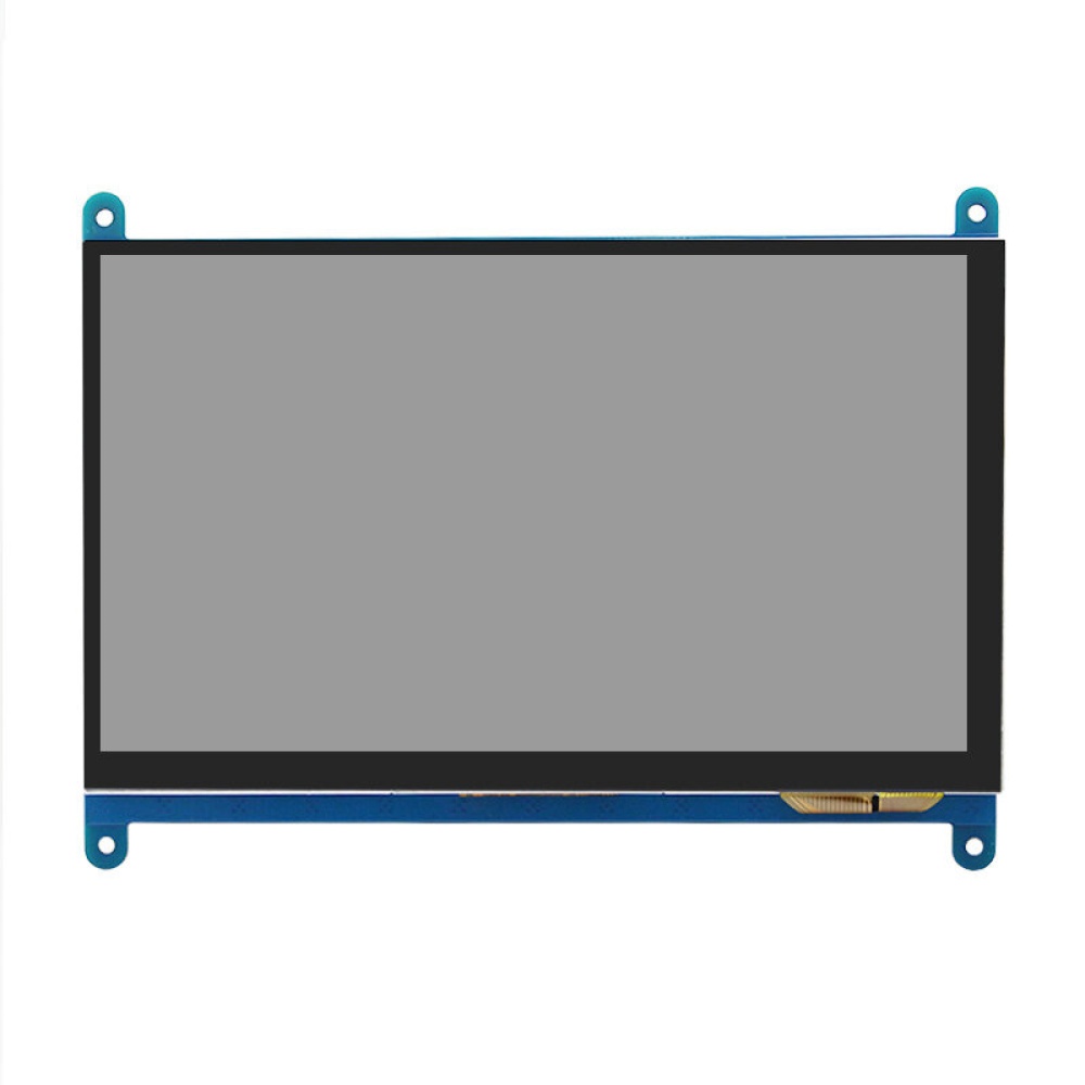 Catda® Raspberry Pi 4B/3B+ 7-inch IPS HD Touch Capacitive Screen Raspberry Pi Display 1024*600 - Shell - Image 2