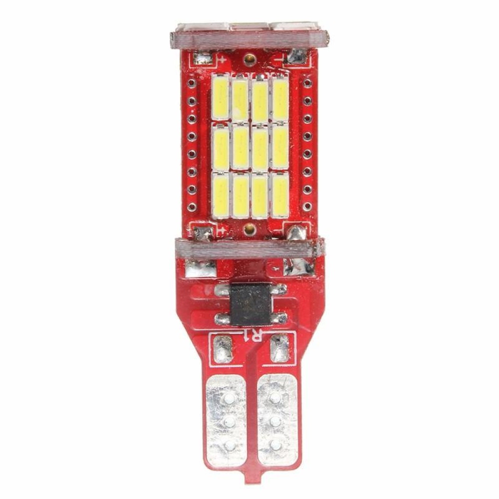 1Pcs T15 4014 33SMD LED Car Tail Brake Stop Lights Reverse Turn Sighal Bulb 6.5W 12V White - Image 2