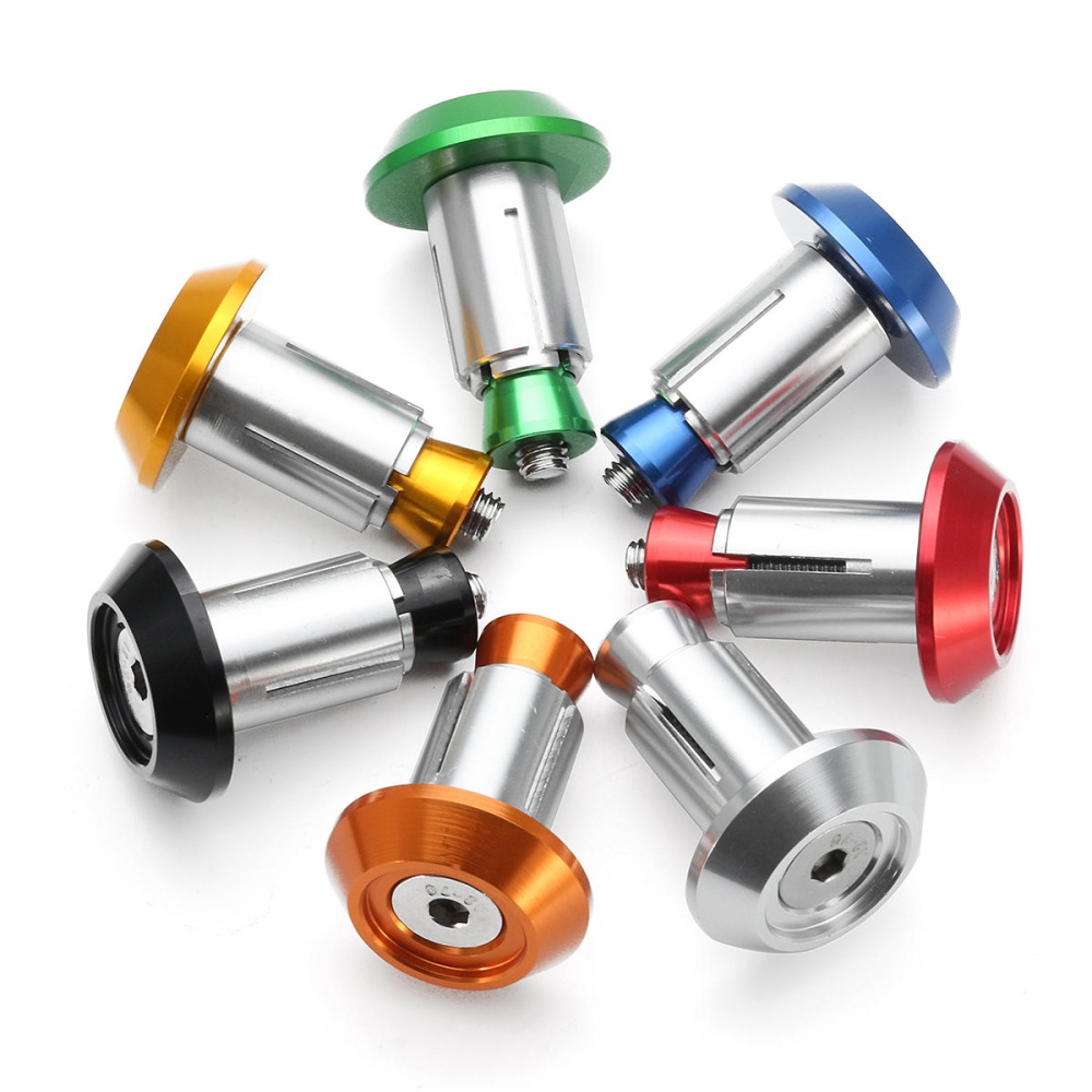 Aluminum Handlebar End Plugs For KTM 50c-990cc SX/EXC/SMR/MXC/SXS 2000-2016 - Silver - Image 2