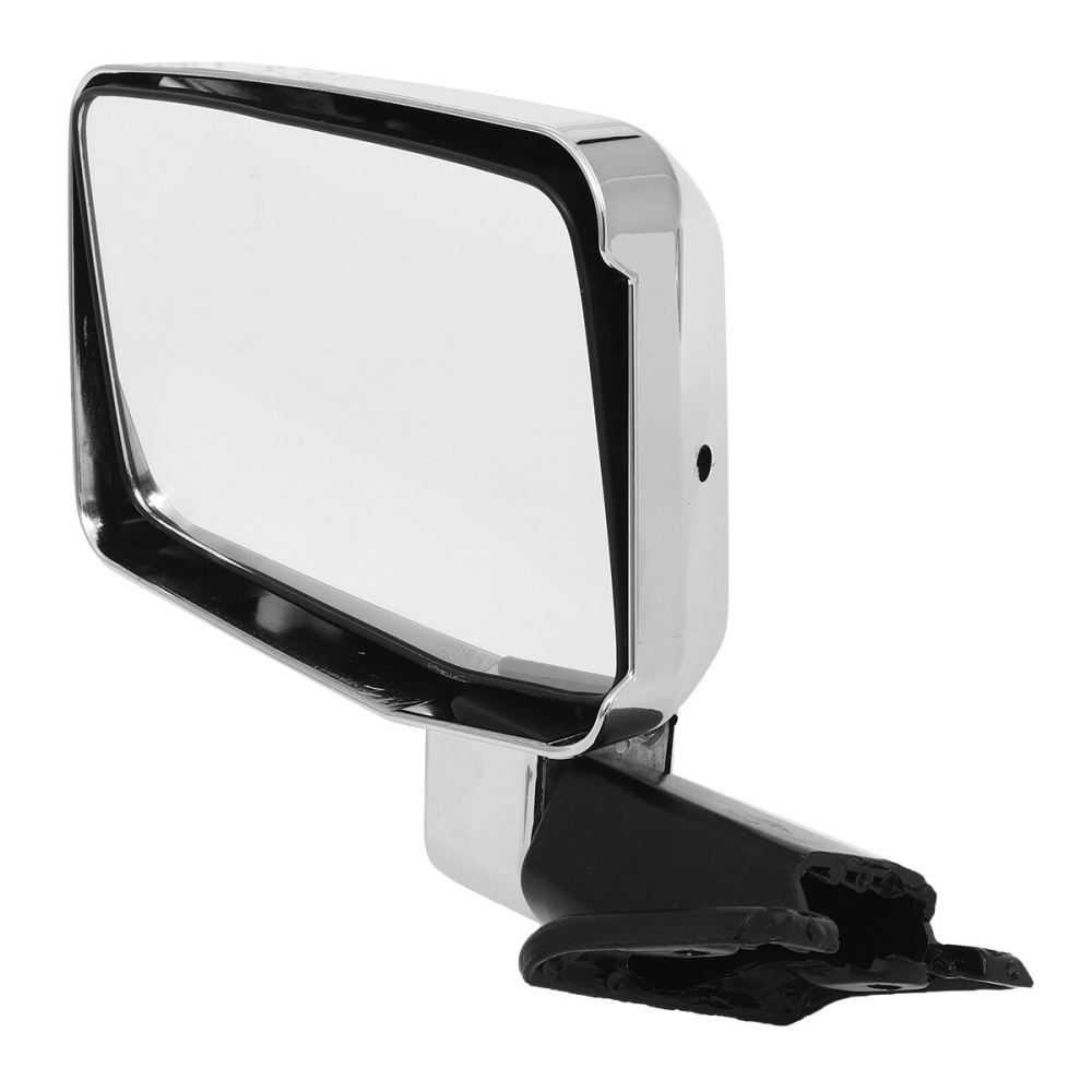 Chrome Side Door Mirror LH+RH For Toyota Land Cruiser 1980-1990 FJ60 Series - Image 2