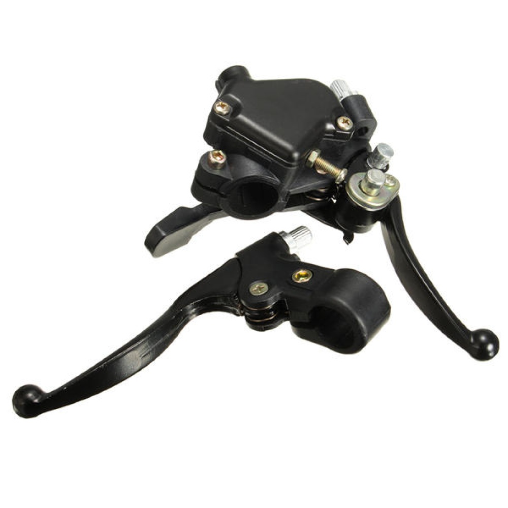 Thumb Throttle Twin Brake Lever 22mm 7/8inch For Mini Moto Quad Pit Bike ATV - Image 2