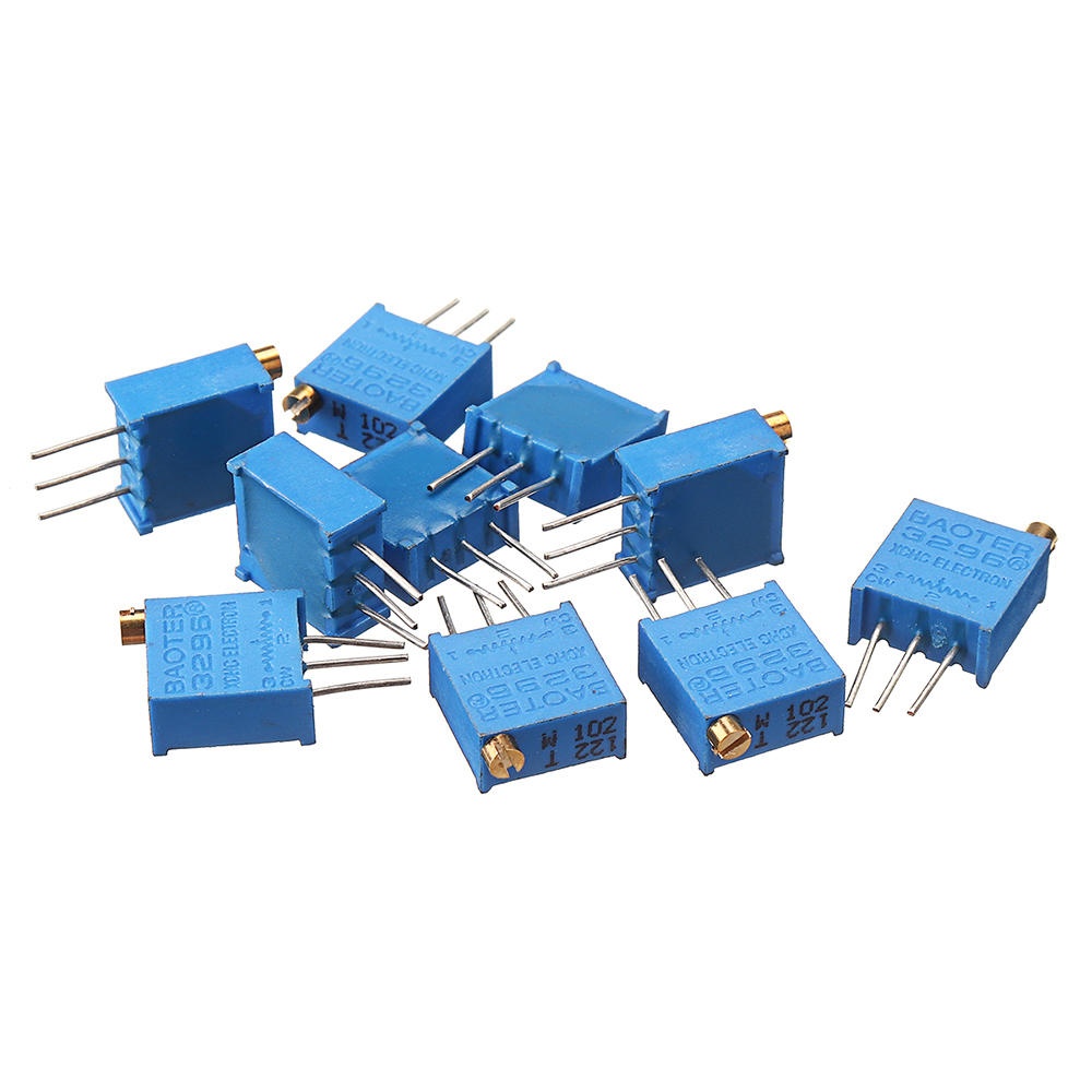 50pcs 3296W 1K ohm Trimpot Trimmer Potentiometer - Image 2