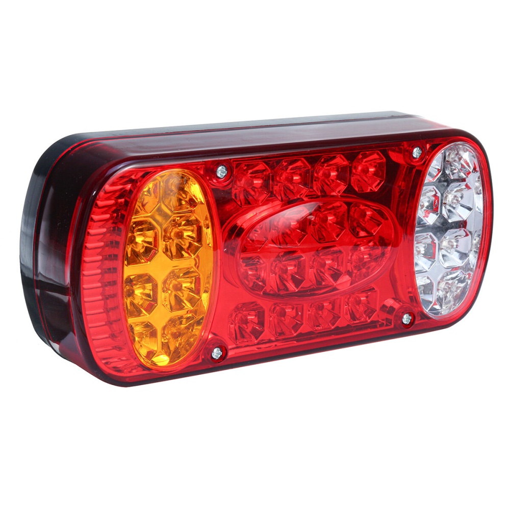 12V 32 LED Rear Stop Light Tail Brake Indicator Lamp Truck Trailer Van Caravan - Image 2