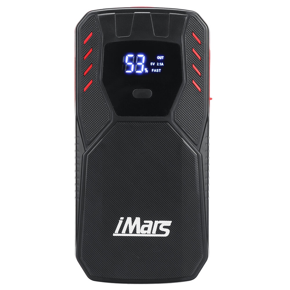 iMars J05 1500A 18000mAh Portable Car Jump Starter Powerbank Emergency Battery Booster Fireproof with LED Flashlight QC3.0 USB Port - Image 2