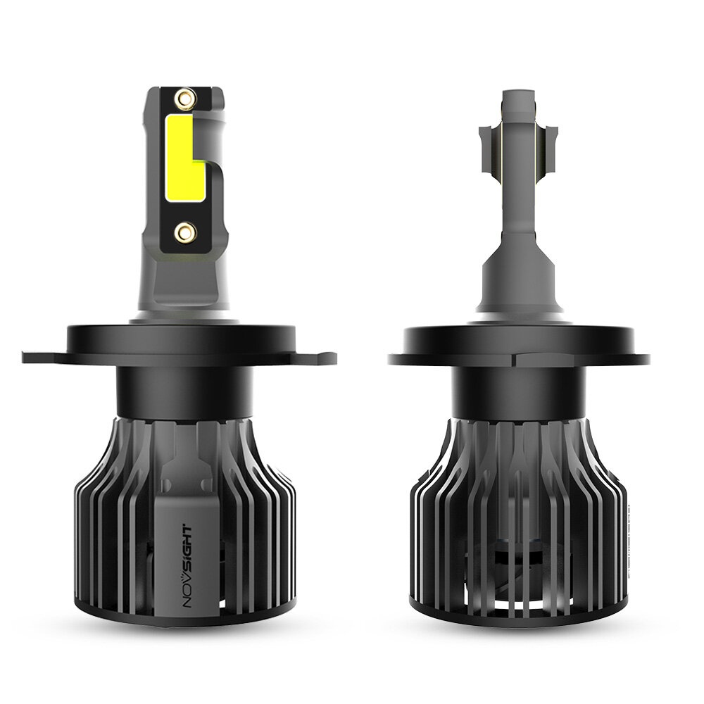 NovSight A500-N39 2PCS 72W Car LED Headlights Bulbs H1 H3 H4 H7 H11 H13 9005 9006 9007 Fog Lamps 10000LM 6000K - 9005 - Image 2