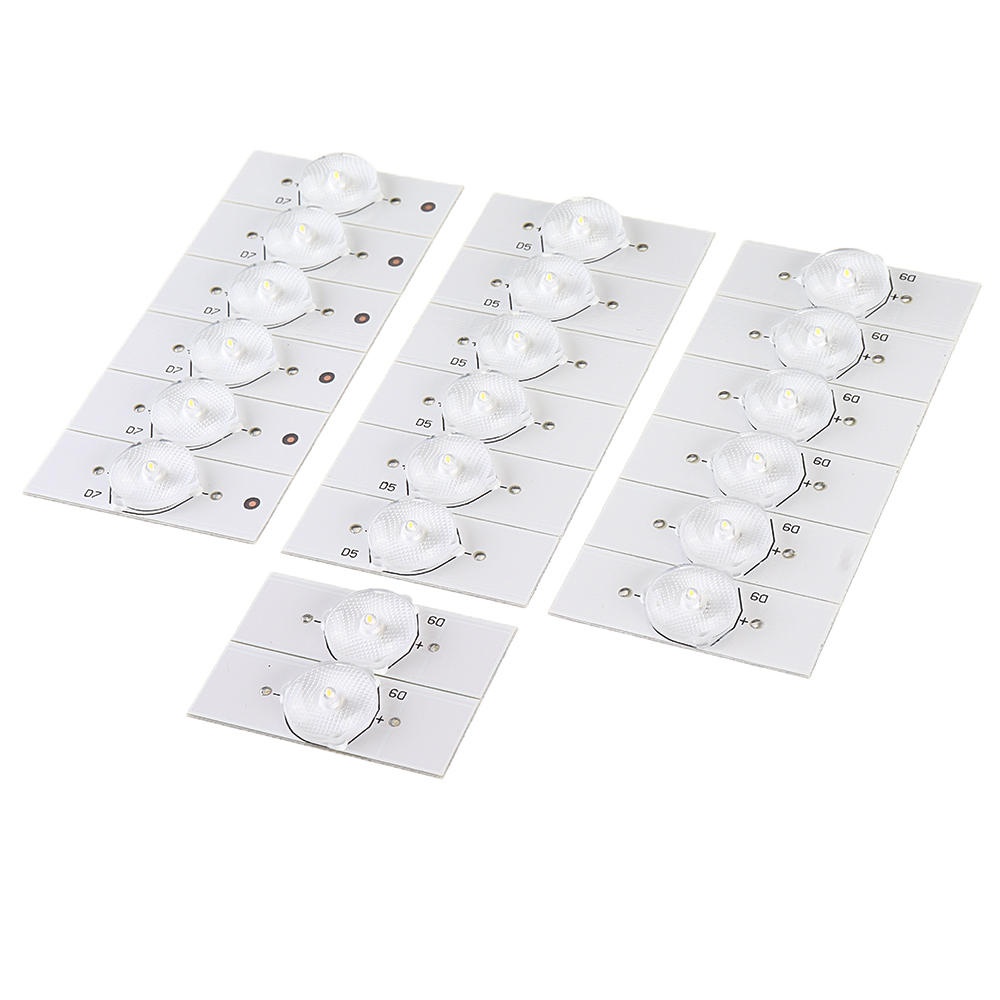 60pcs 3V SMD Lamp Beads with Optical Lens Fliter for 32-65 inch LED TV Repair - Image 2