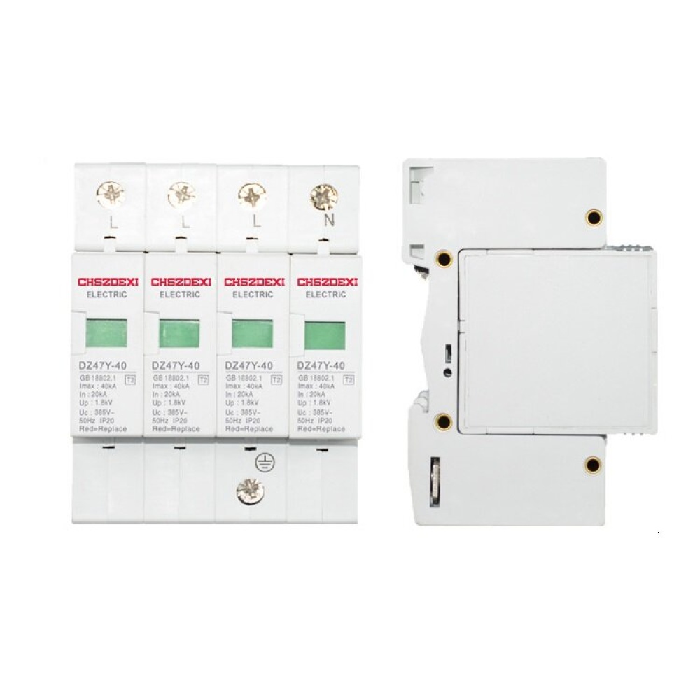 CHSZDEXI 4P40KA DC 385V Electric Surge Protector Circuit Breaker - Image 2