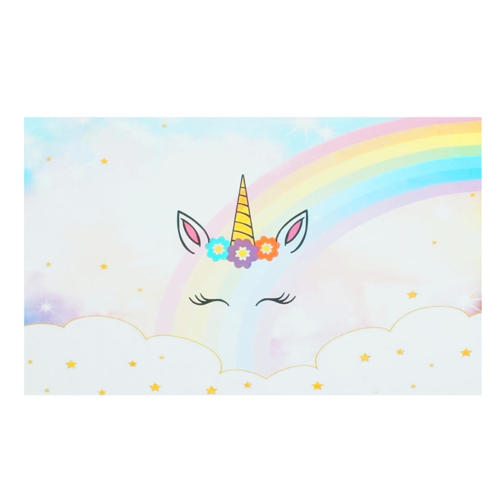 5x3ft 7x5ft Rainbow Clouds Sky Unicorn Photography Backdrop Studio Prop Background - 150 * 210 ?? - Image 2