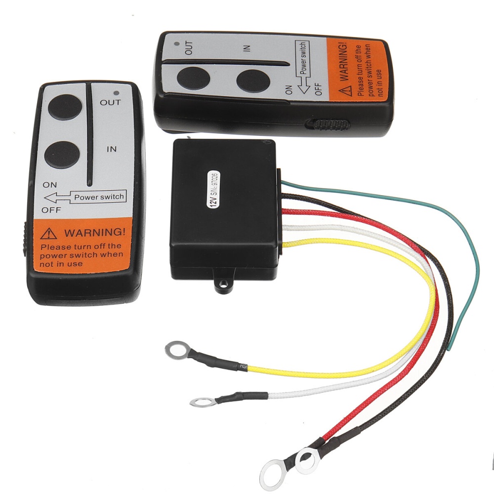 12V Wireless Winch Remote Control Kit Handset Switch For Car Truck ATV SUV - Image 2