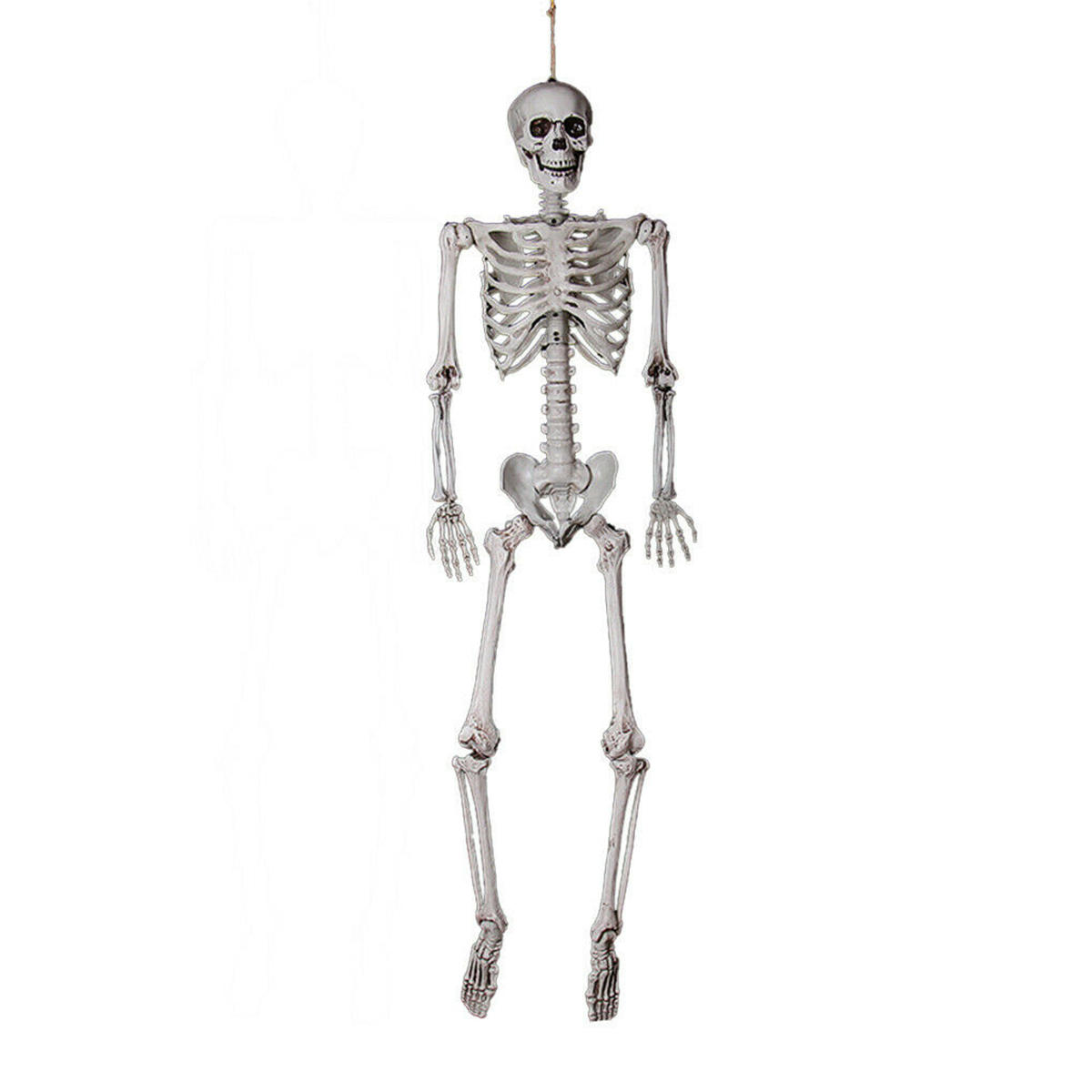 90cm Human Skeleton Scary Bones Poseable Hanging Prop Party Decorations