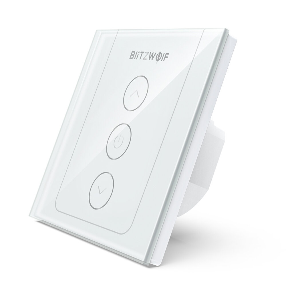 BlitzWolf® BW-SS11 Wi-Fi Smart Dimmer Light Switch Touch Wall Switch Brightness Adjustment Time Schedule APP Remote Control Voice Control Works With - Image 2