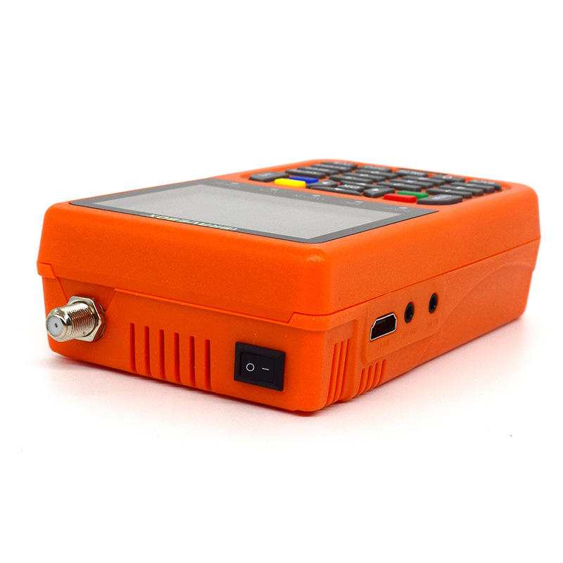 iBRAVEBOX V9 Finder DVB-S/S2 H.265 TV Signal Satellite Receiver Finder Meter with 3.5 Inch LCD Screen - Orange EU - Image 2