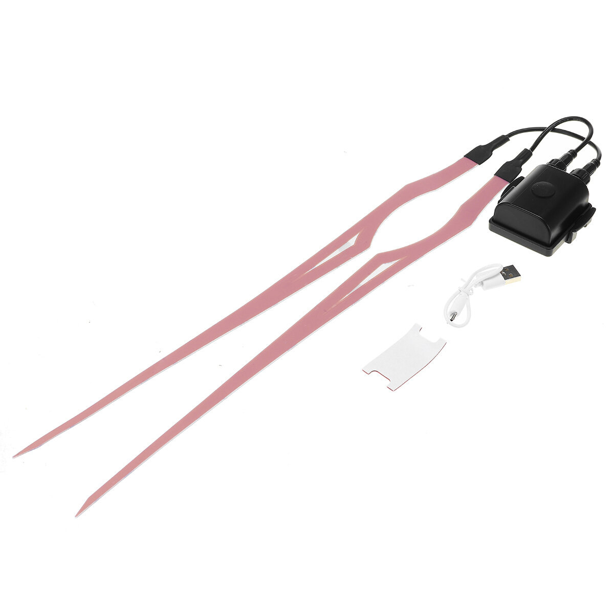 Motorcycle Helmet Flashing Light Strip USB Rechargeable Waterproof Stripe Signal Light Waterproof IP67 - Blue