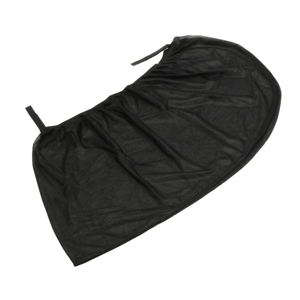 Universal Car Sunshade Curtain Black Rear Side Window Provides UV Protection - Image 2