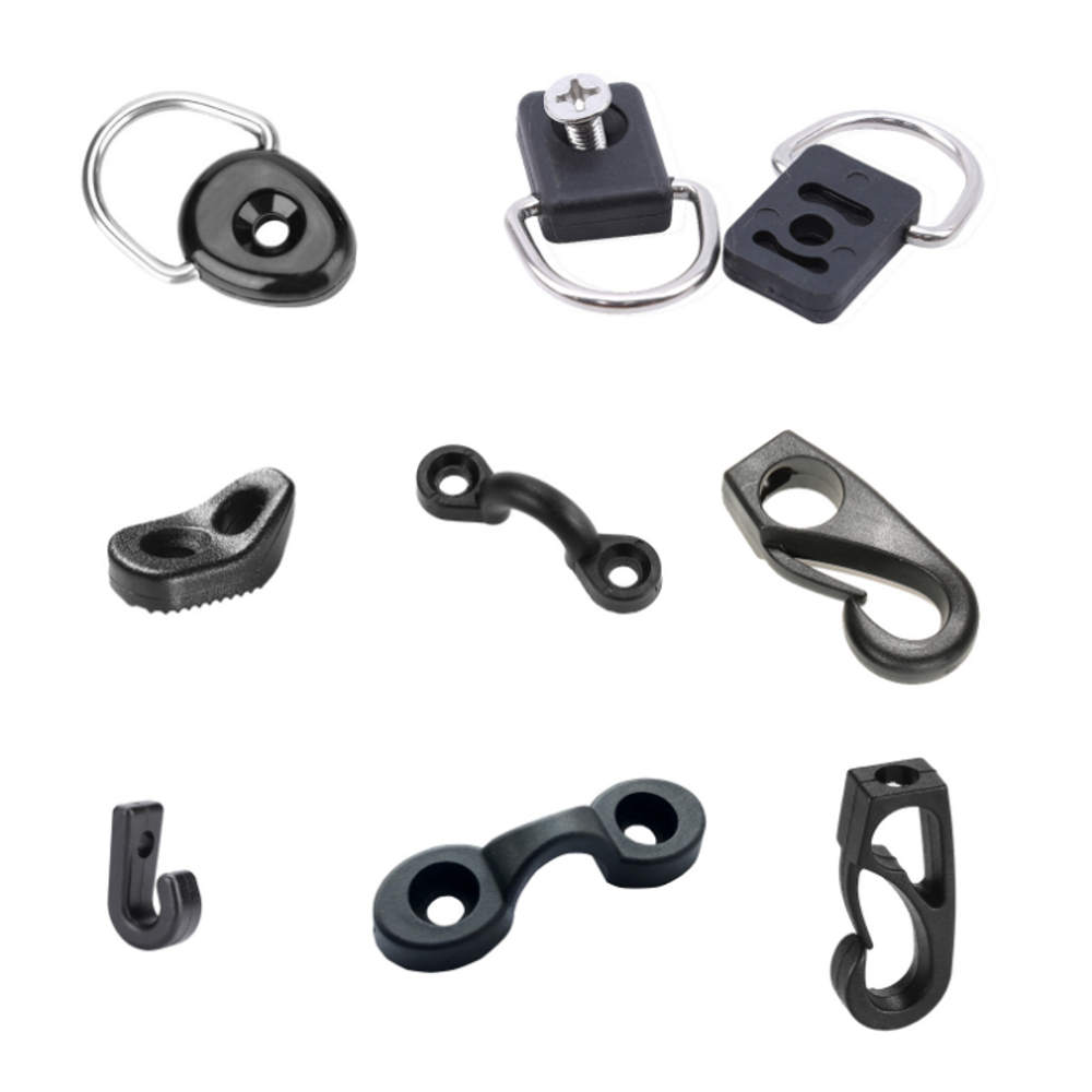 Plastic Elastic Rope Pull Buckle Nylon kayak Accessories