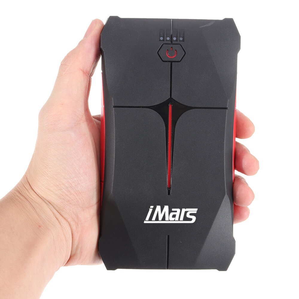 iMars J01 1000A 13800mAh Portable Car Jump Starter Powerbank Emergency Battery Booster Waterproof with LED Flashlight USB Port - Image 2