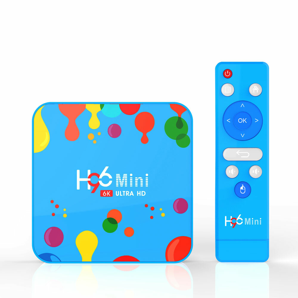 H96 Mini H6 Allwinner H6 4GB RAM 32GB ROM 5G WIFI bluetooth 4.0 Android 9.0 4K 6K TV Box - EU