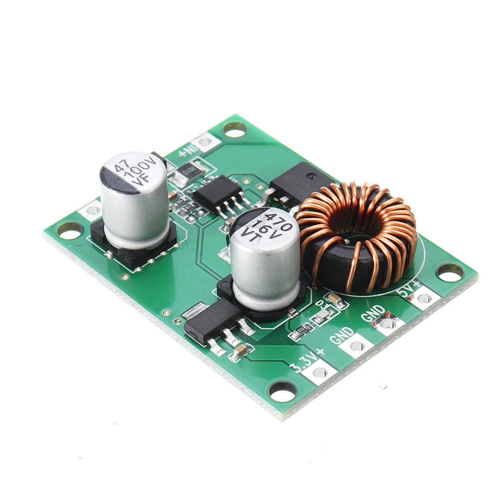 5pcs 9V 12V 24V 36V 48V 60V 72V to 3.3V 5V 3A DC Step Down Module Car Power Supply Module - Image 2