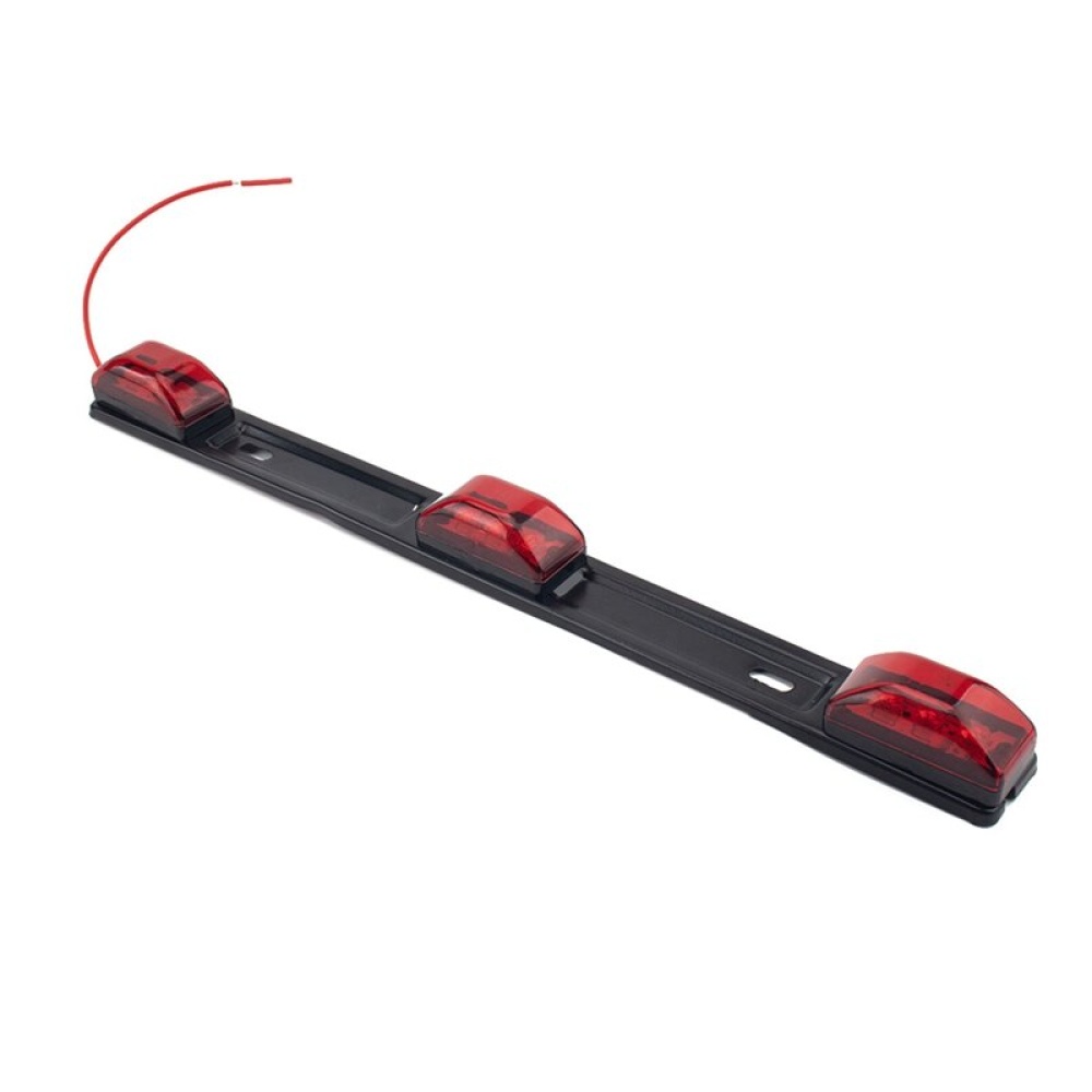 9LED Truck Tailgate 14 Inch LED Light Bar Strip Clearance Side Marker Lamp Red - Image 2