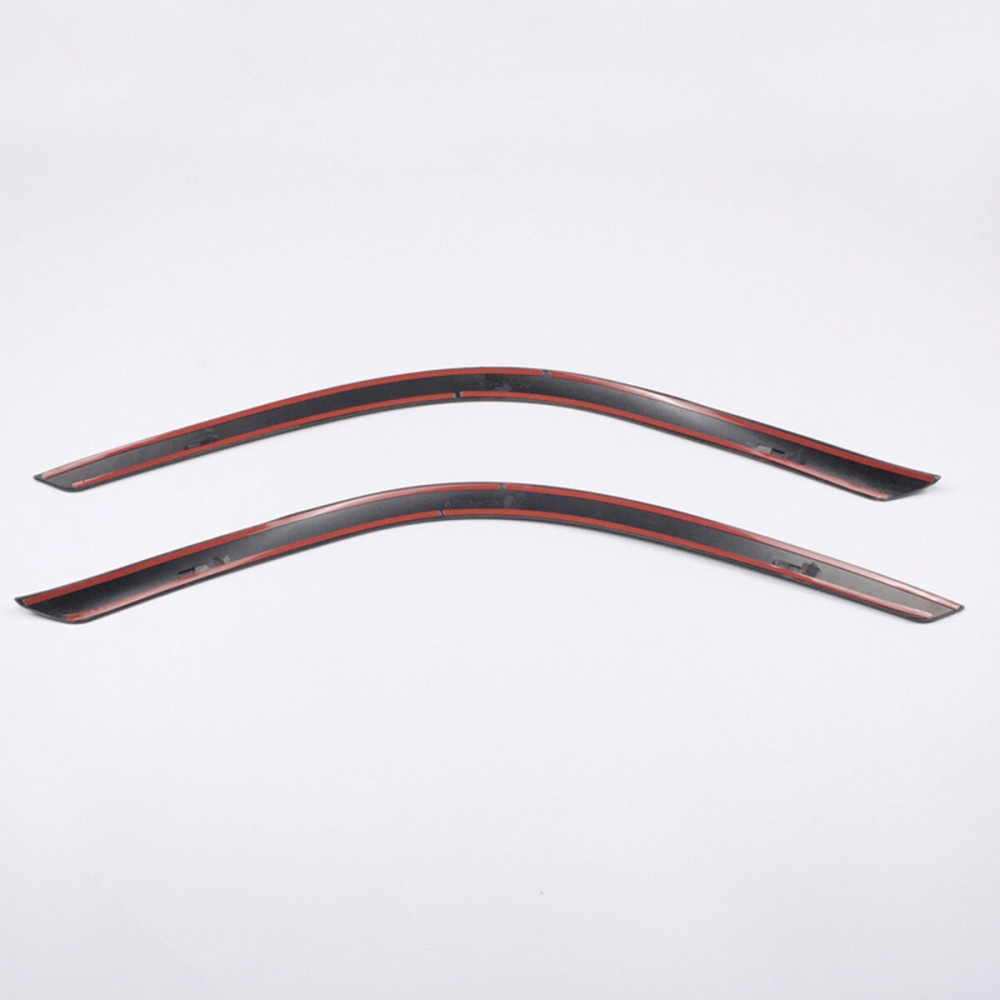 2xCarbon Fiber Style Headlight Lamp Moulding Trim For Toyota CHR C-HR 2016/17/18 - Image 2