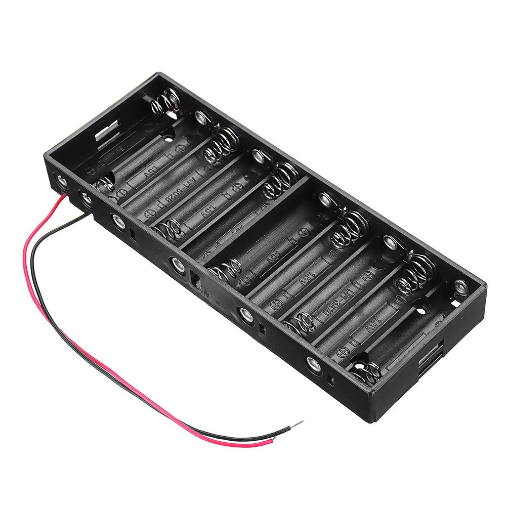 5pcs 10 Slots AA Battery Box Battery Holder Board for 10xAA Batteries DIY kit Case - Image 2