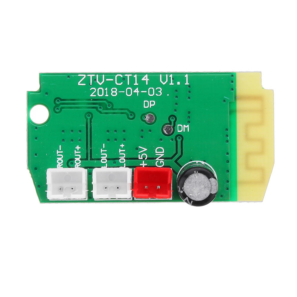 3pcs 3Wx2 Mini bluetooth Receiver Module With 4Ohm Speakers Power Amplifier Audio Board Decoding MP3 Module - Image 2