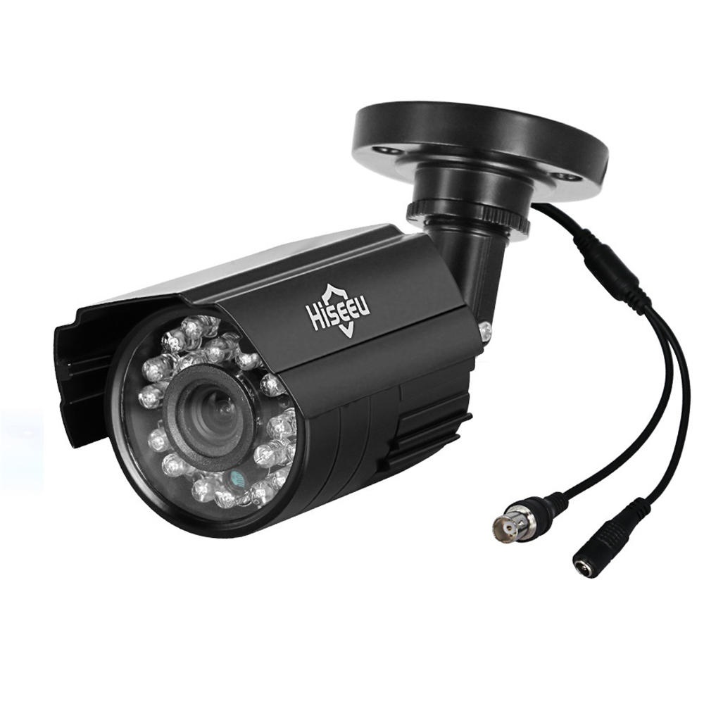 Hiseeu 1080P AHD Camera Metal Case Waterproof Bullet CCTV Camera Surveillance for CCTV DVR System - PAL