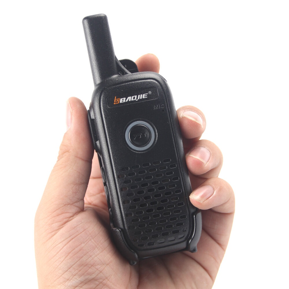 Baojie BJ-Q2 Mini Walkie Talkie 2W 400-470mhz UHF Walkie Talkie Support PMR FRS Walkie Talkie - .A - Image 2