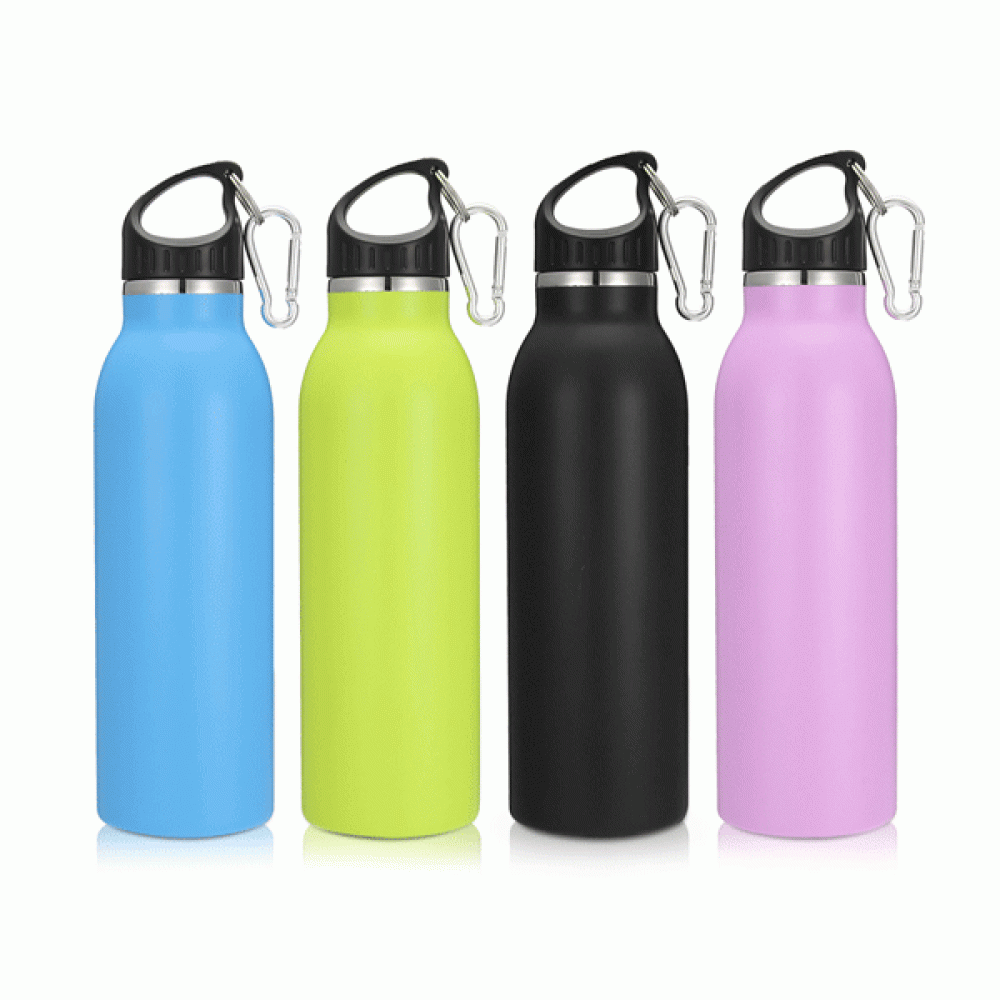 KING DO WAY Thermos Stainless Steel Vacuum Insulated Cup Outdoor Travel Hiking Camping Water Bottle - Khaki - Image 2