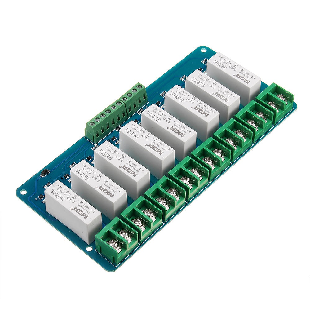 8 Channel Solid State High Power 3-5VDC 5A Relay Module Geekcreit for Arduino - products that work with official Arduino boards - Image 2