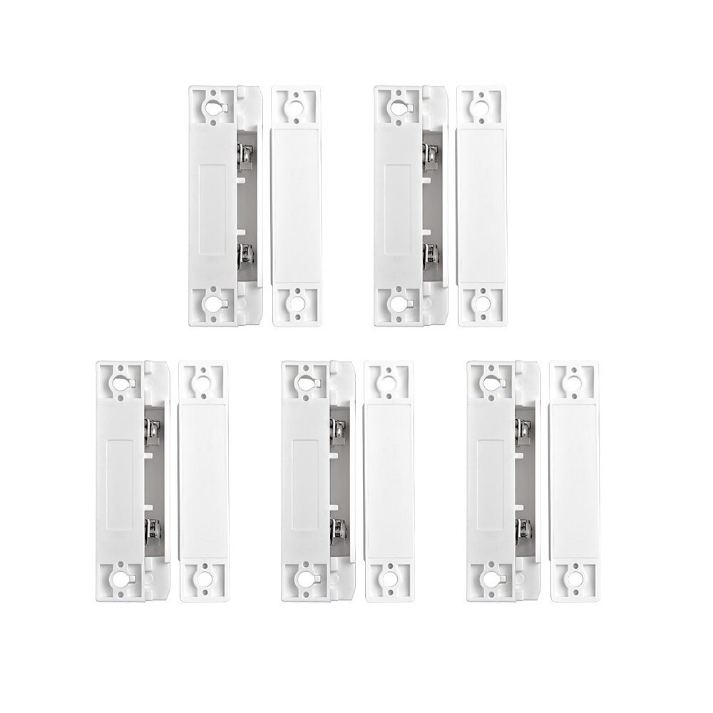 5Pcs/Lot Wired Door Window Magnetic Sensor Switch for PTSN GSM Wired Alarm System Door Detector - Image 2