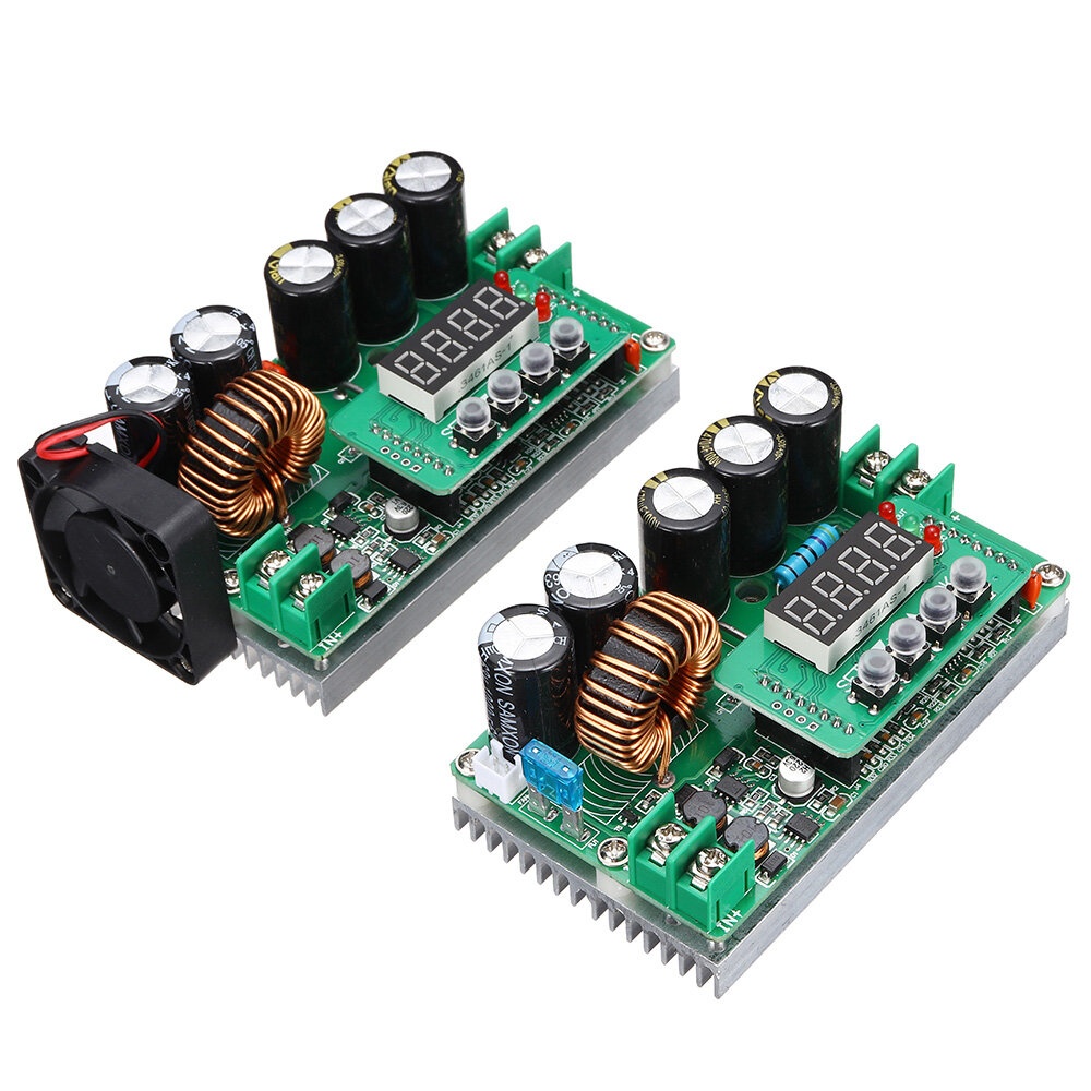 Digital Controlled DC-DC Boost 400W/600W Module Adjustable DC Power Supply Constant Voltage and Constant Current Voltmeter - L