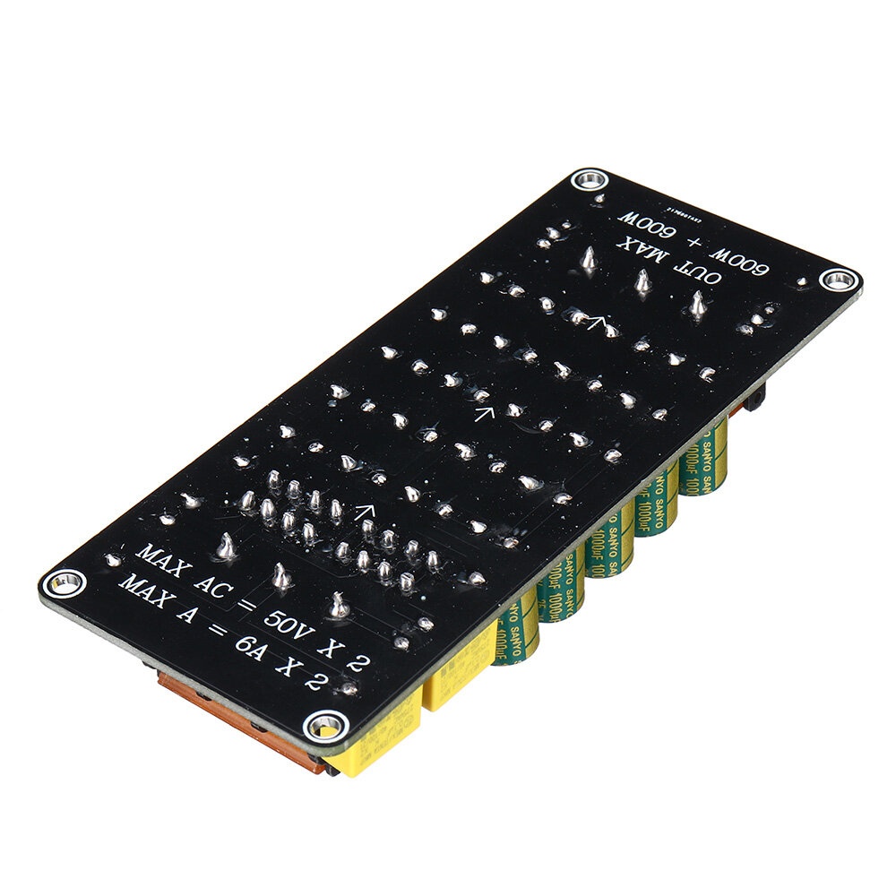 50V Dual Power Supply Rectifier Filter Module Power Amplifier Rectifier Filter Board - Image 2