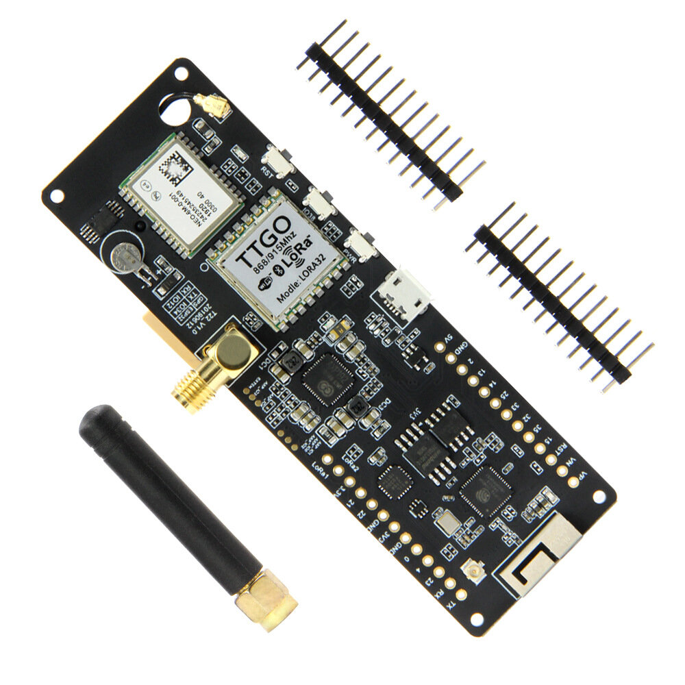 LILYGO® TTGO T-Beam v1.0 ESP32 LoRa 433/868/915Mhz WiFi GPS NEO-6M 18650 WiFi bluetooth Board Module - 923MHz - Image 2