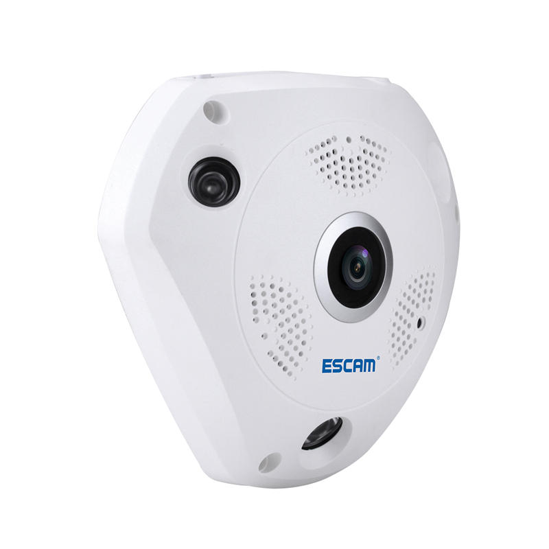 ESCAM Fisheye Camera Support VR QP180 Shark 960P IP WiFi Camera 1.3MP 360 Degree Panoramic Infrared Night Vision Camera - AU - Image 2