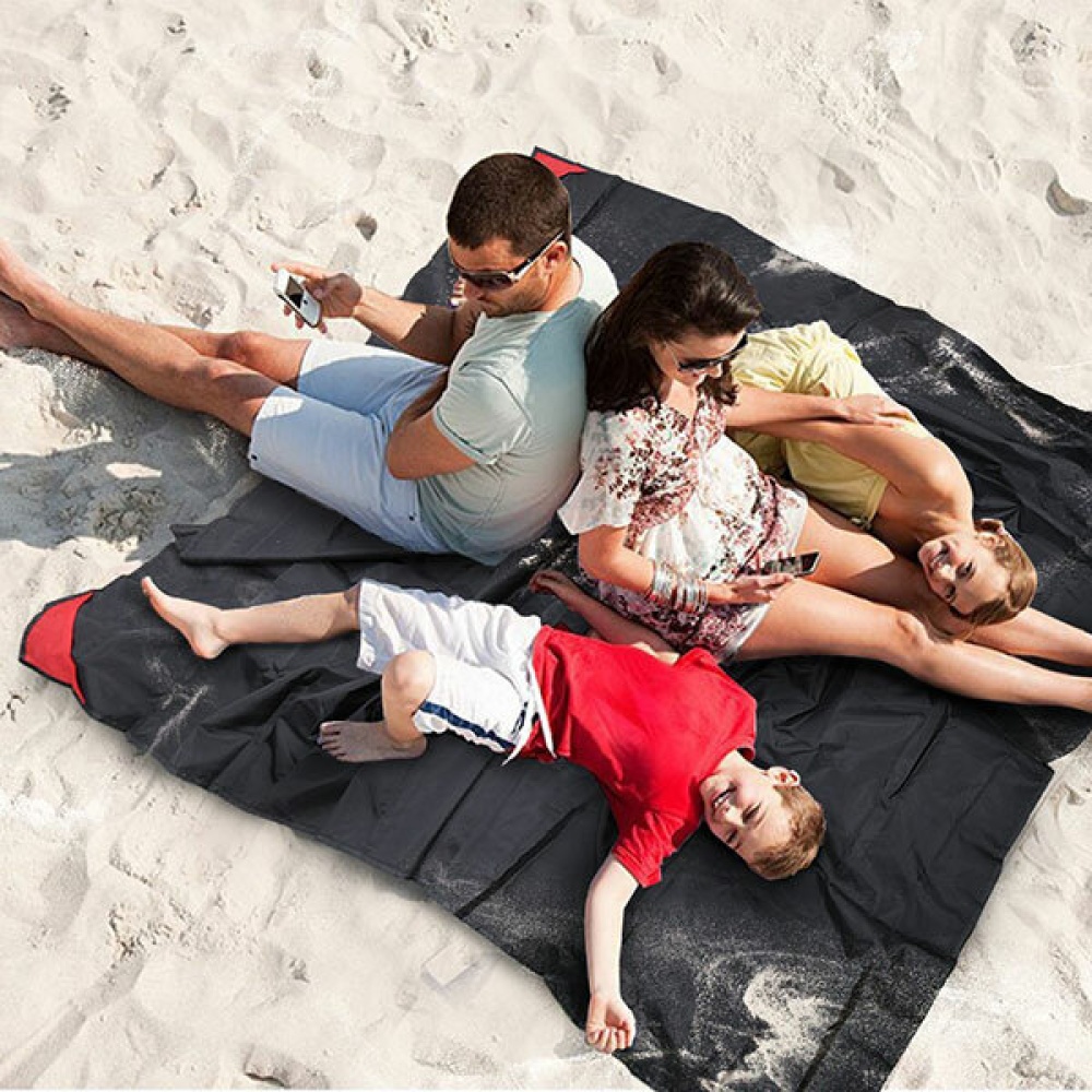 Honana HN-PB007 150cm Foldable Outdooors Playmat Travel Pocket Blanket Light Weight Portable Beach Picnic Mat - 1 - Image 2