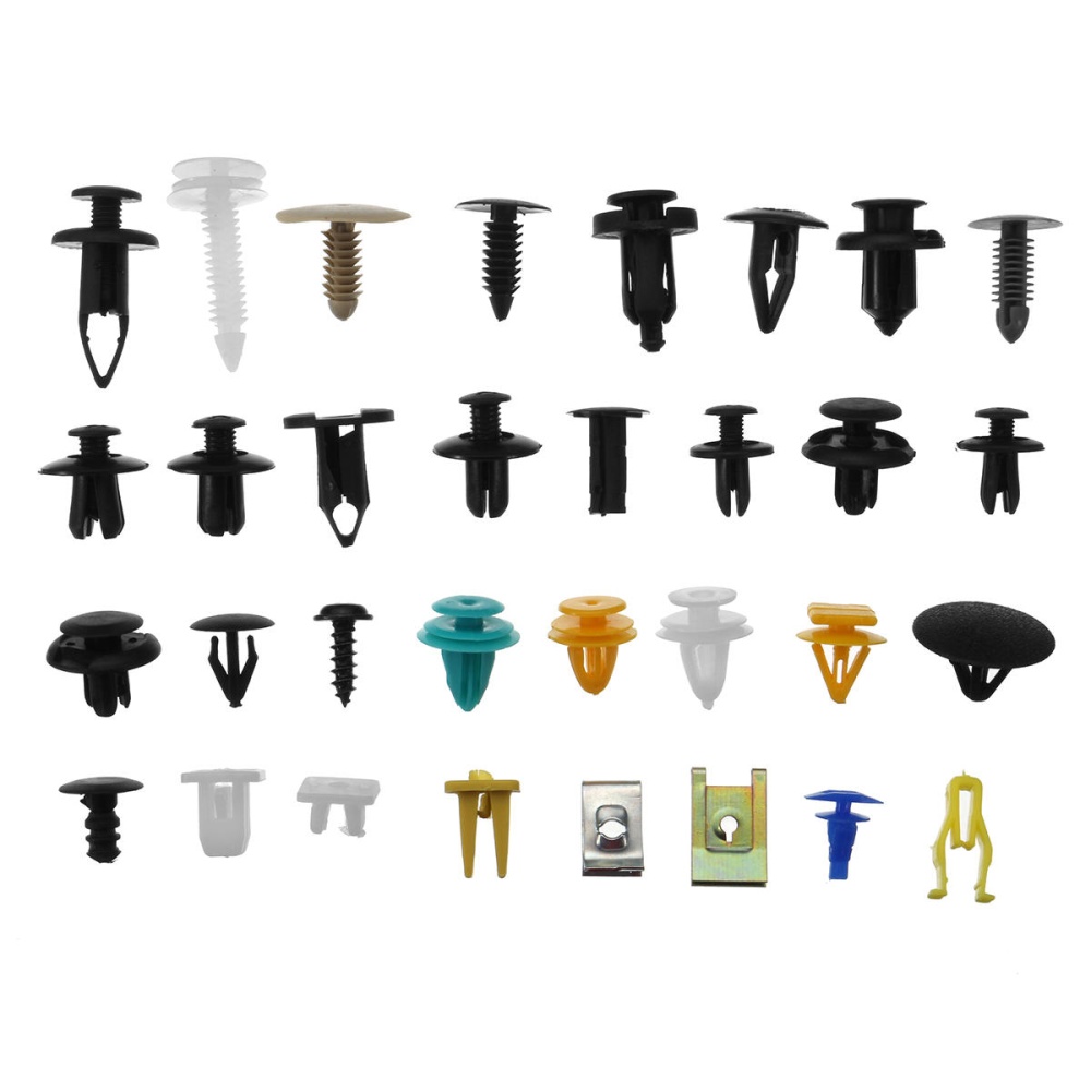 500Pcs Universal Mixed Auto Fastener Car Bumper Door Panel Fender Liner Clips Retainer Fastener Rivet - Image 2