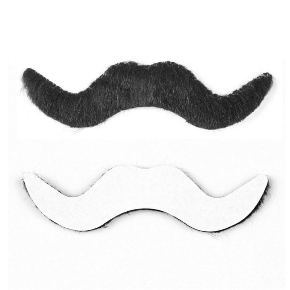 12Pcs  Fake Self-Adhesive Stick-On Mustache Disguise Novelty Toys Set For  Masquerade Party - Image 2