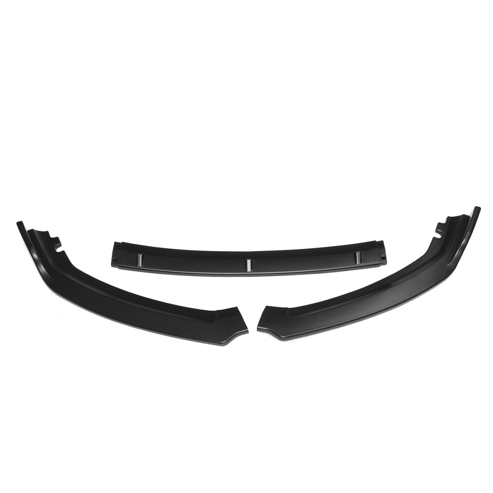 Car Matte Black Front Bumper Lip Body Kit Spoiler For Ford Focus 2019 - Image 2