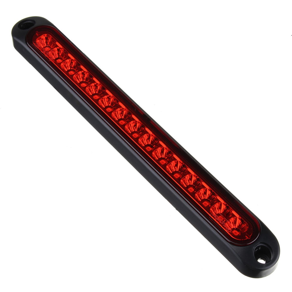 25cm 6.72W LED Tail Light Third Brake Light Bar High Mount Lamp DC10-30V for Trailer Truck UTE Car - Yellow - Image 2