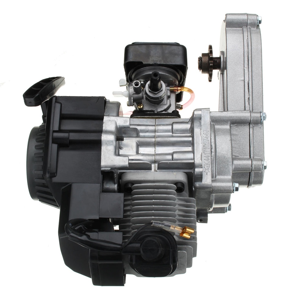 49cc 2-Stroke Pull Start Motor Engine with Transmission For Mini Pocket Bike ATV Scooter - Image 2