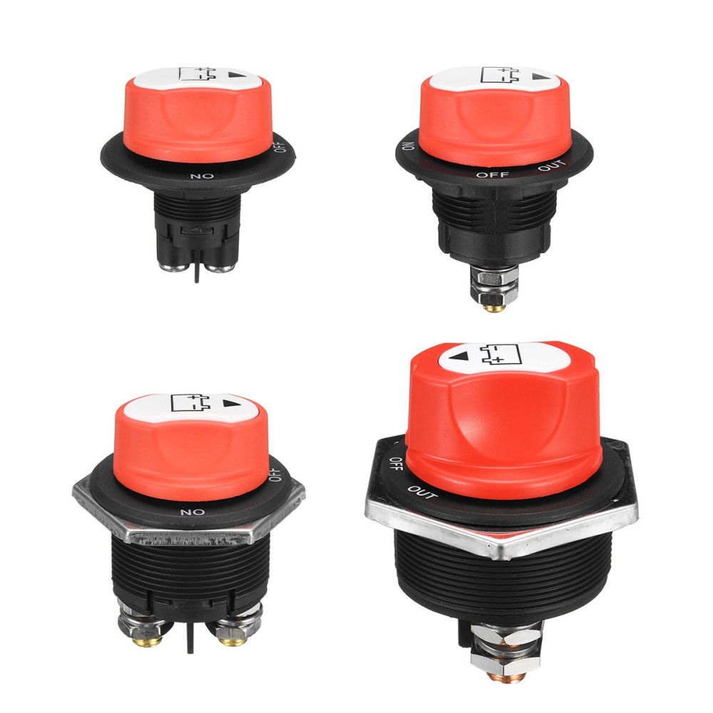 50A/100A/200A/300A Battery Isolator Switch Master Power Disconnect Selector Switch - 300A - Image 2