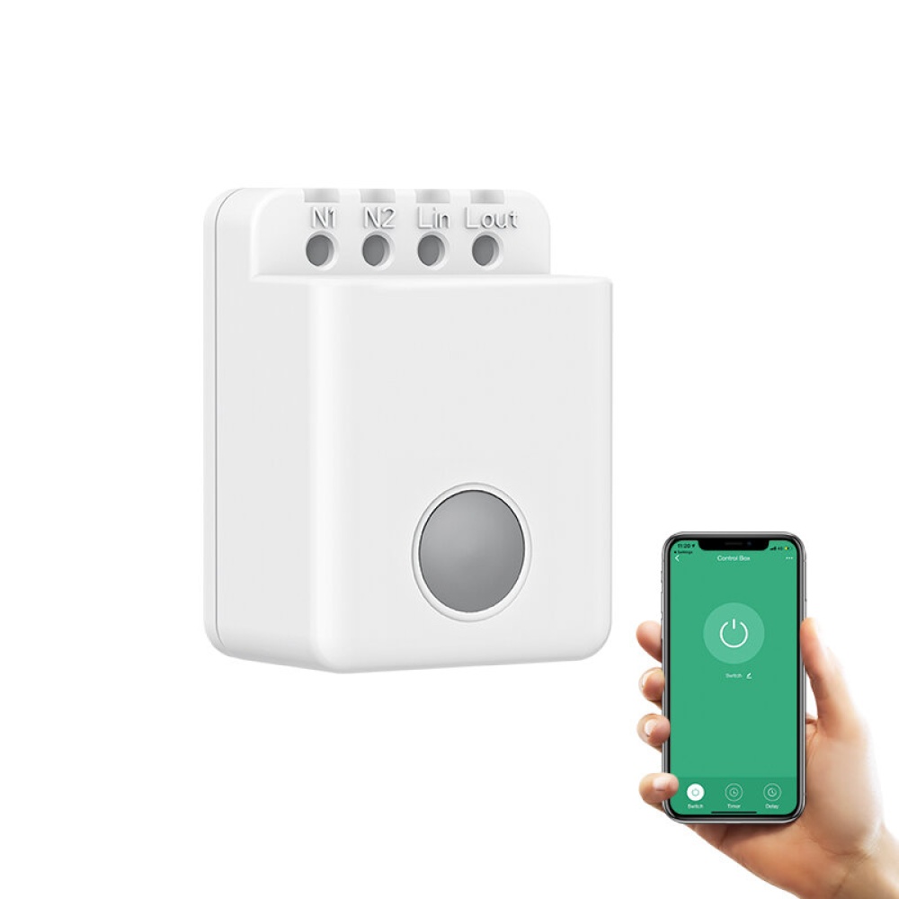 BroadLink BestCon MCB1 Smart WIFI Switch Box DIY Timer Box Home Automation Wireless Light Switch Remote Control Works With Alexa Google Smart Life - - Image 2